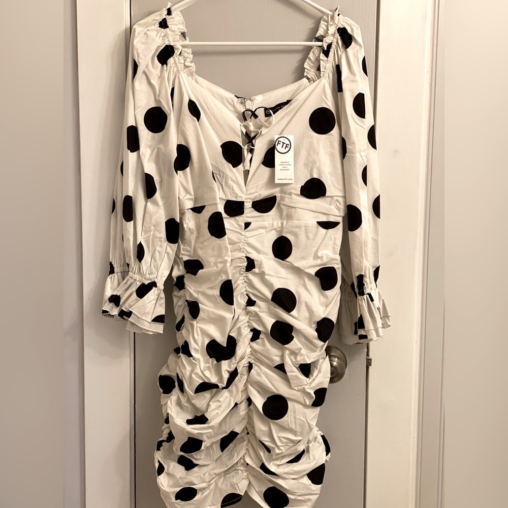 Fashion to Figure Polka Dot Dress
